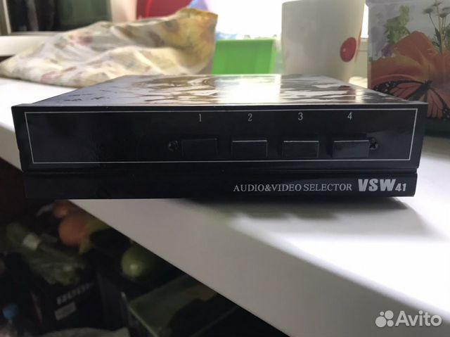 Audio video selector VSW41 Audio video selector VSW41