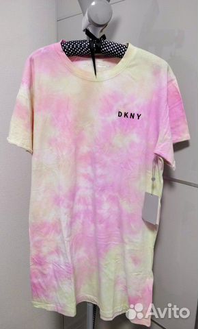 Платье футболка dkny оригинал М Платье футболка dkny оригинал М