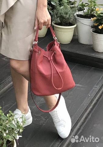 Кожаная женская сумка