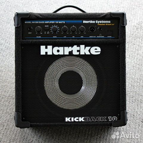 Комбоусилитель на 120 ватт Hartke kickback 10 Комбоусилитель на 120 ватт Hartke kickback 10