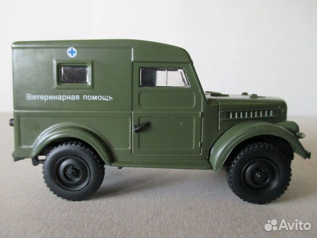 Газ-69. Масштабная модель 1:43. DeAgostini №36