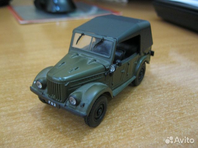 Модель 1/43 газ-69А Деагостини 