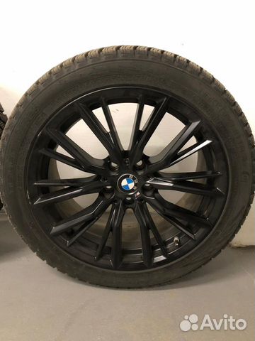 Зимние колеса в сборе r18 796m 796 bmw g20 black