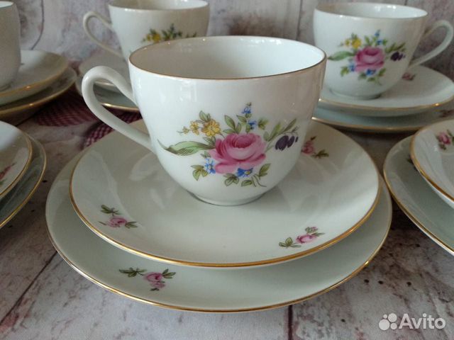 Чайный сервиз Полевой цветок Чайный сервиз Полевой цветок