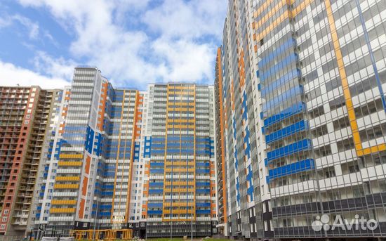 2-к квартира, 46 м², 17/24 эт. 2-к квартира, 46 м², 17/24 эт.
