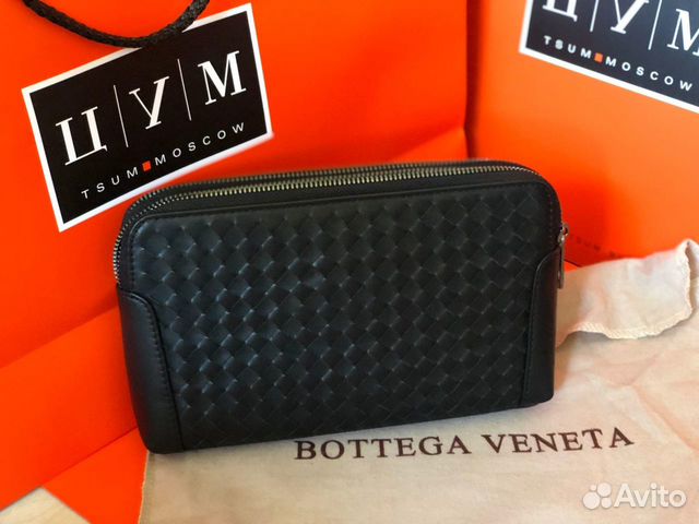 Мужская барсетка клатч Bottega Veneta Мужская барсетка клатч Bottega Veneta