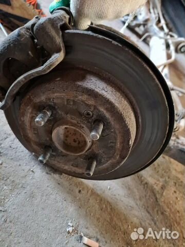 Диски тормозные задние kia rio, Hyundai solaris