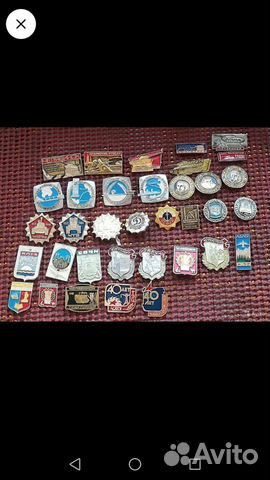 Значки СССР 63шт