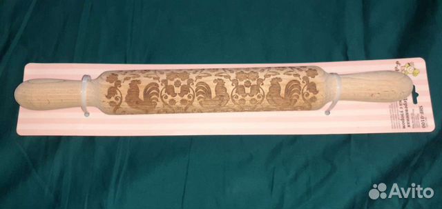 Скалка фигурная новая,для печенья,Россия