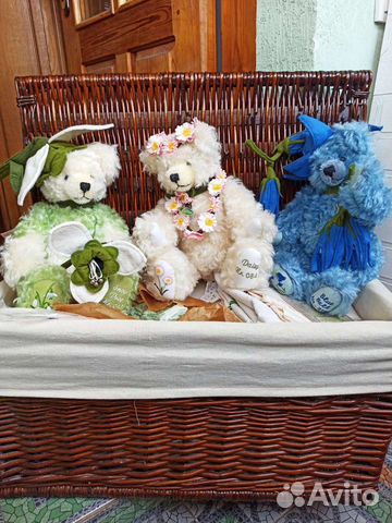 Коллекционные мишки Teddy Hermann Flower Bears