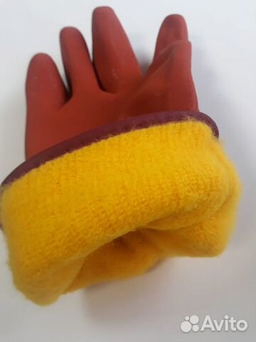 Перчатки пвх утеплённые зимние petro