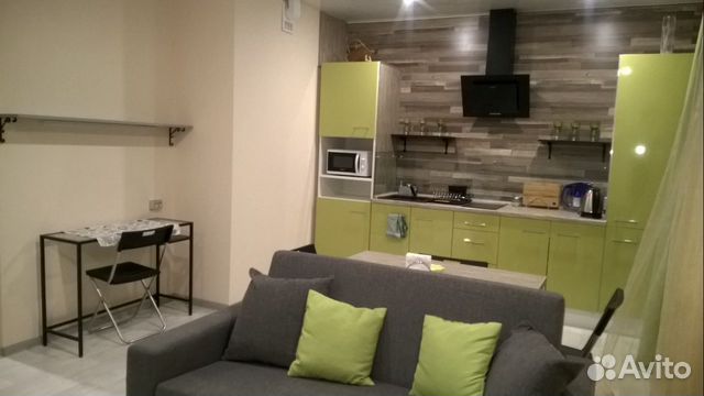 

Квартира-студия, 40 м², 2 кровати