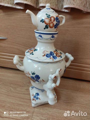 Самовар фарфоровый винтаж