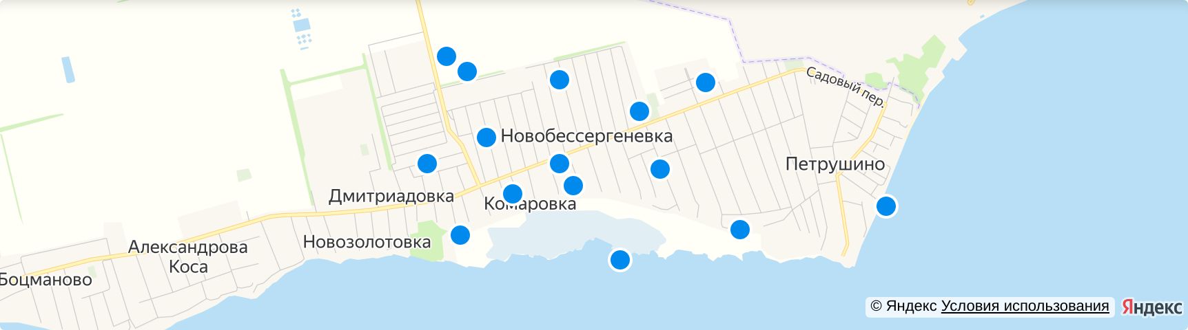 Новобессергеневка карта осадков