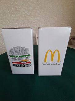 Стаканы сувенирные от макдональс 2 штуки