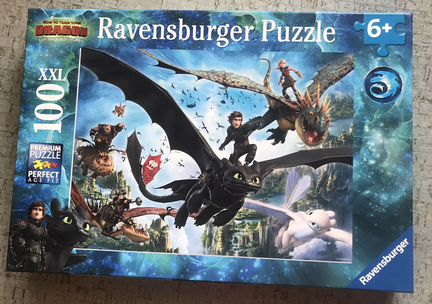 Пазл ravensburger XXL 100