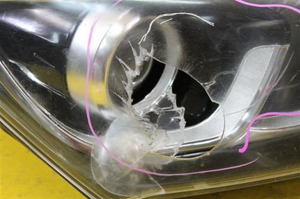 Фара передняя правая Hyundai Santa Fe 3 2015-2018