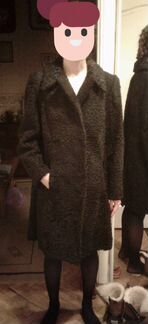 Новая шуба пальто из каракуля