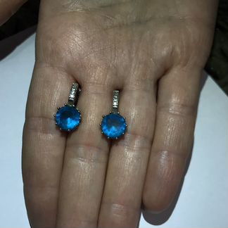 Серебряные серьги