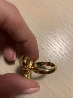 Кольцо Swarovski бабочка