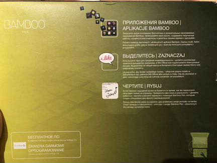 Графический планшет bamboo pen