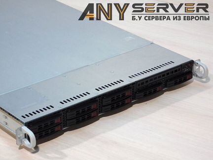 Сервер Supermicro 1027R 2xE5-2690 192Gb 8x2.5