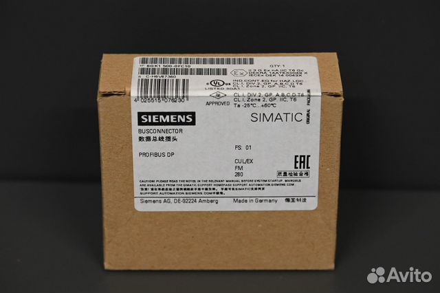 Siemens 6GK1500-0FC10 новый, запеч. упак. 5 шт