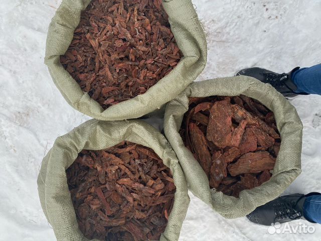 Кора сибирской лиственницы(мульча)