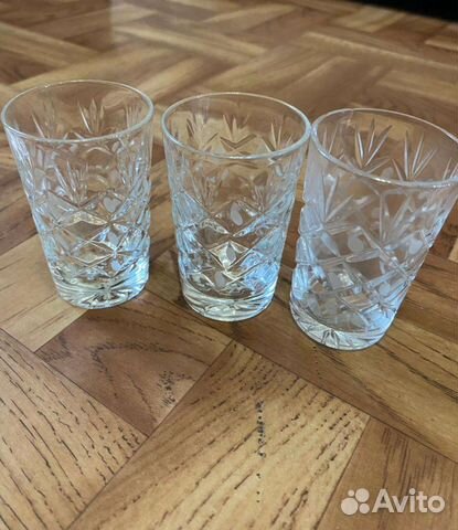 Стопки хрустальные СССР
