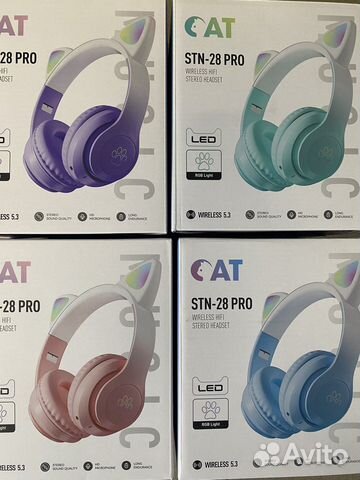 Беспроводные наушники с ушками