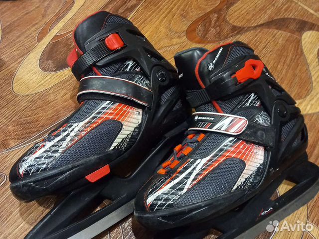Коньки раздвижные nordway р 36-41