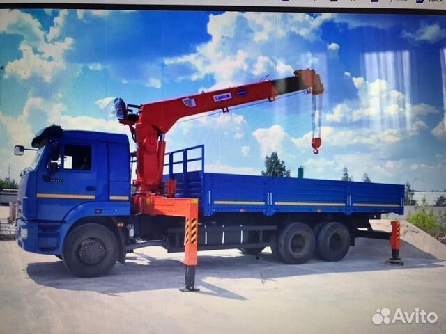 Услуги манипулятора камаз