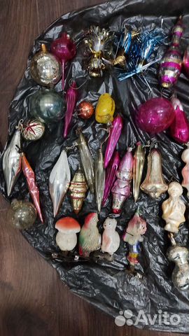 Елочные игрушки советские СССР