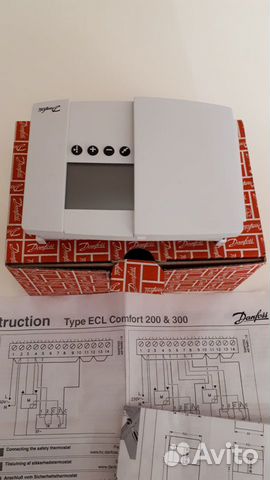 Электронный погодный регулятор ECL Comfort-300