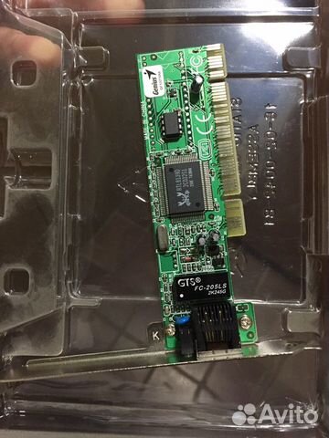 Сетевая карта PCI Genius gf100txr4