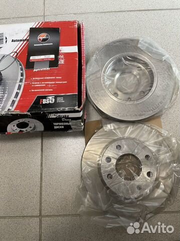 Тормозные диски передние. Peugeot 206