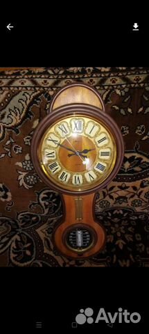 Часы СССР Маяк с термометром рабочие