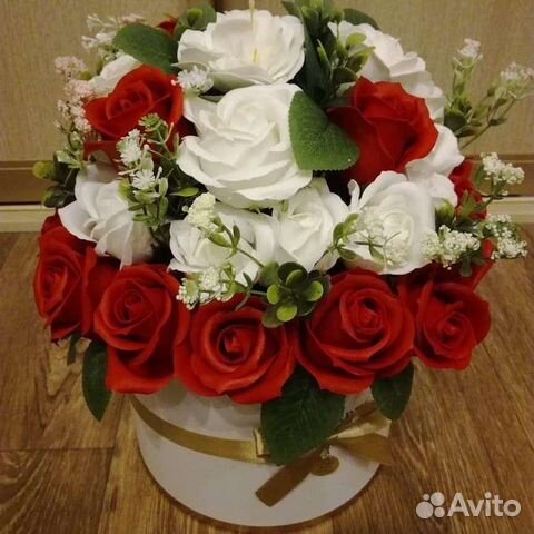 Мыльные розы букеты