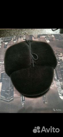 Шапка мужская из нерпы