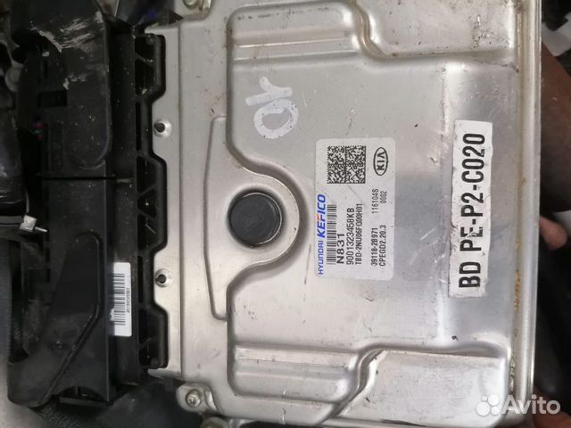 Эбу двигателем kia k3 forte 5 g4fj робот