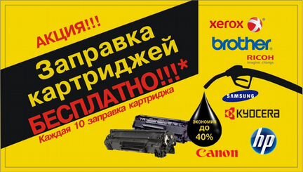 Заправка лазерных картриджей за 15минут