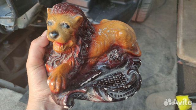 Пепельница Лев Керамика