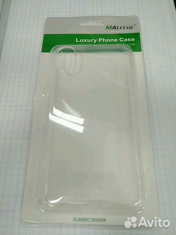 Прозрачный бампер для iPhone X