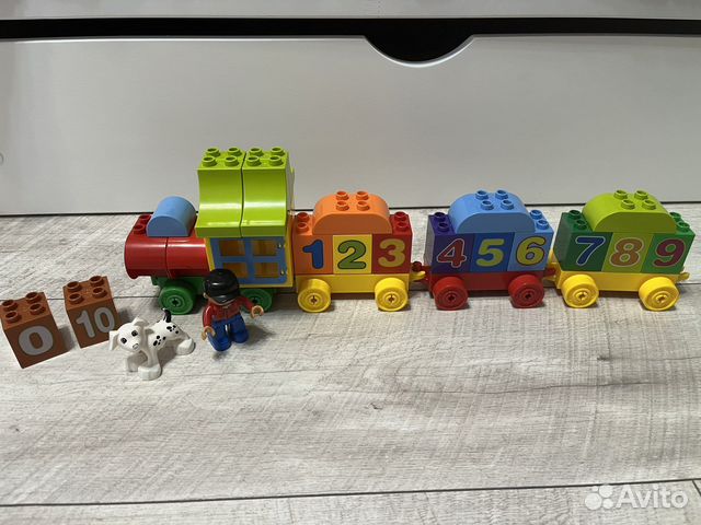 Lego duplo поезд