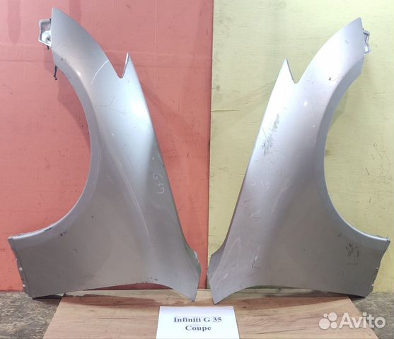 Крыло переднее Инфинити G35, купе 2005г