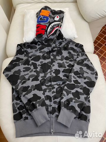 Zip hoodie bape