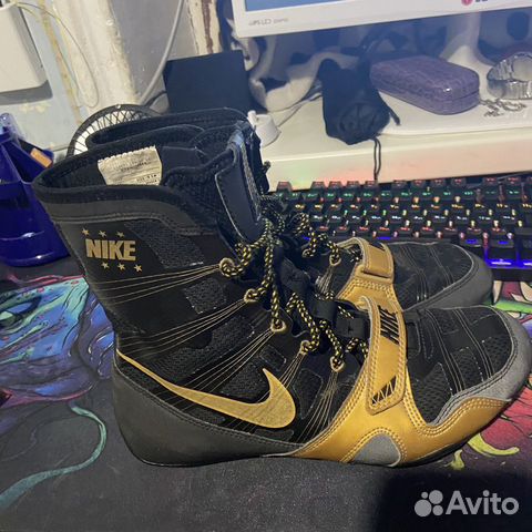 nike hyperko black and gold