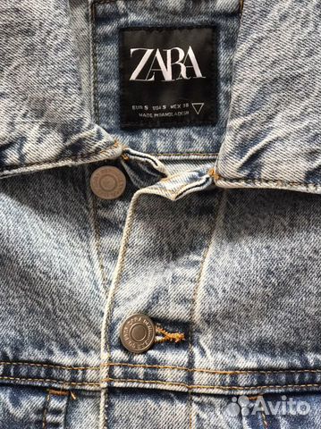 Новая джинсовая куртка Zara