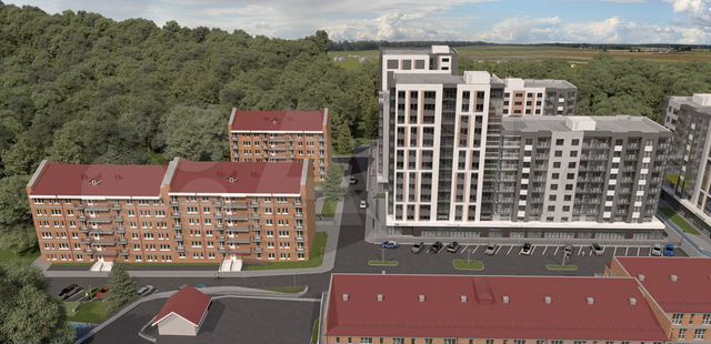 1-к. квартира, 41,1 м², 4/6 эт.