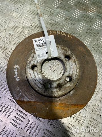 Тормозной диск передний Skoda Fabia